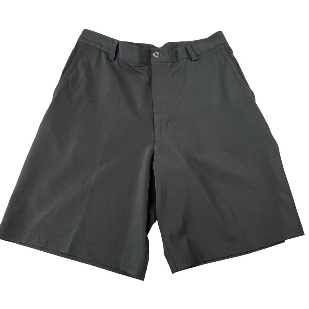 Nike Golf Mens Shorts Size 32 Black Fit Dry Dri‎ Fit Performance Chino Pockets